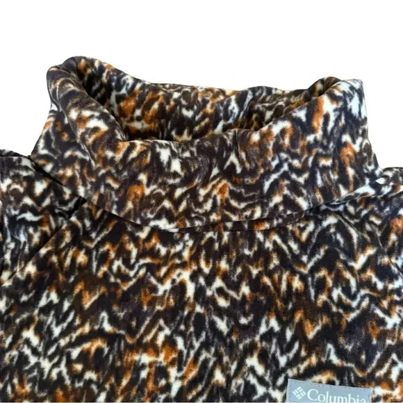 Columbia Ali Peak Fleece Tunic Sweater Turtleneck Kangaroo Pockets size S NWT - Picture 8 of 11